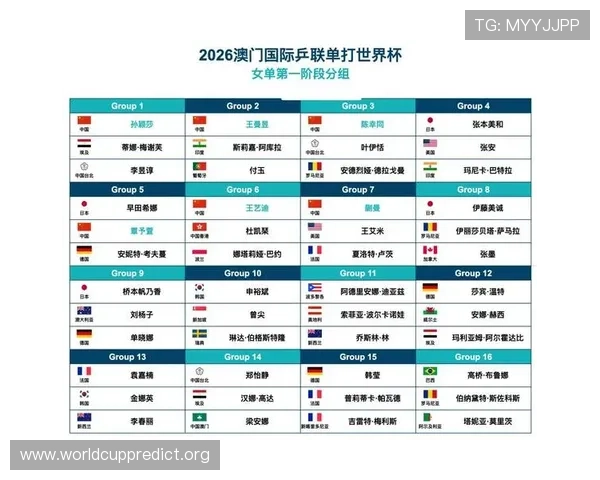 2026年乒乓球世界杯赛程时间表全解析，比赛时间、赛程安排及观赛注意事项